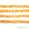 Citrine Chip Beads, 34 Inch, Natural Chip Strands, Drilled Strung Nugget Beads, 3-7mm, Polished, GemMartUSA (CHCI-70001)